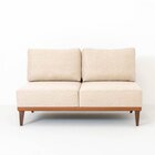 Sofá 2 Lugares Boreal Com Mola Ensacada Cabecasa Madeiraorigi