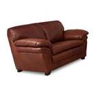 Sofá 2 Lugares Bradley Couro Marrom