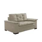 Sofá 2 Lugares Cairo Malha Bege