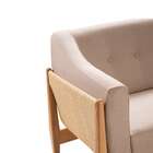 Sofá 2 Lugares Cambui Linho Bege