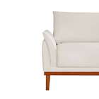 Sofá 2 Lugares Cinder Linho Bege Claro 150 Cm