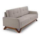 Sofá 2 Lugares Cinza 1,70m Deméter