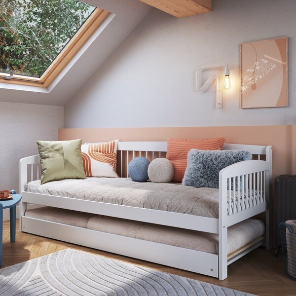 Sofá 2 Lugares Classico Couro Marrom Vitrola Pés Madeira  Bra