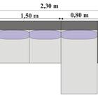 Sofá 2 Lugares Com Chaise