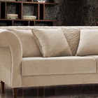 Sofá 2 Lugares Cru Em Veludo 1,76m Magnólia