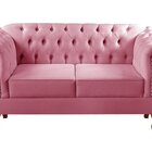 Sofá 2 Lugares Decoração Sara Recepção Dom Pedro Chesterfield