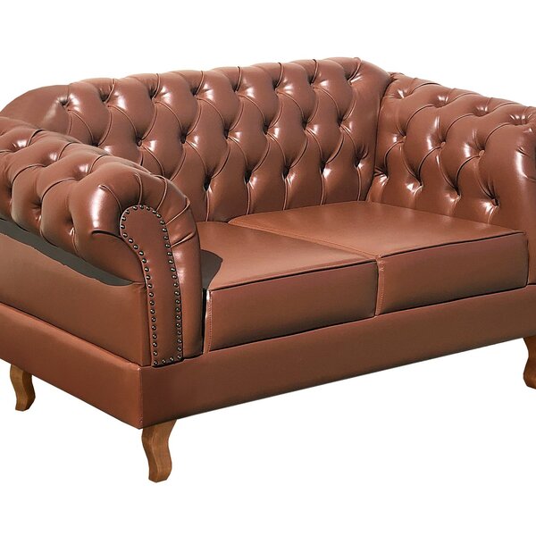 Sofá 2 Lugares Decoração Sara Recepção Dom Pedro Chesterfield