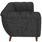 Sofá 2 Lugares Decorativo 178cm Pés Madeira Luare M22 Linho C