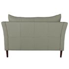 Sofá 2 Lugares Decorativo Sala De Estar 120cm Pés Palito Lubb