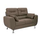 Sofá 2 Lugares Denver Suede Bege