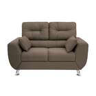 Sofá 2 Lugares Denver Suede Bege