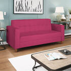 Sofá 2 Lugares Denver Suede Pink - Amarena Móveis