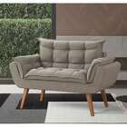 Sofá 2 Lugares Dock Linho Cru