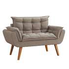 Sofá 2 Lugares Dock Linho Cru