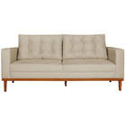 Sofá 2 Lugares Dubai Suede - Amarena Móveis - Bege