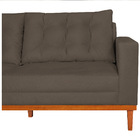 Sofá 2 Lugares Dubai Suede - Amarena Móveis - Marrom