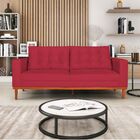 Sofá 2 Lugares Dubai Suede - Amarena Móveis - Vermelho