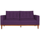 Sofá 2 Lugares Dubai Suede - Doce Sonho Móveis - Roxo