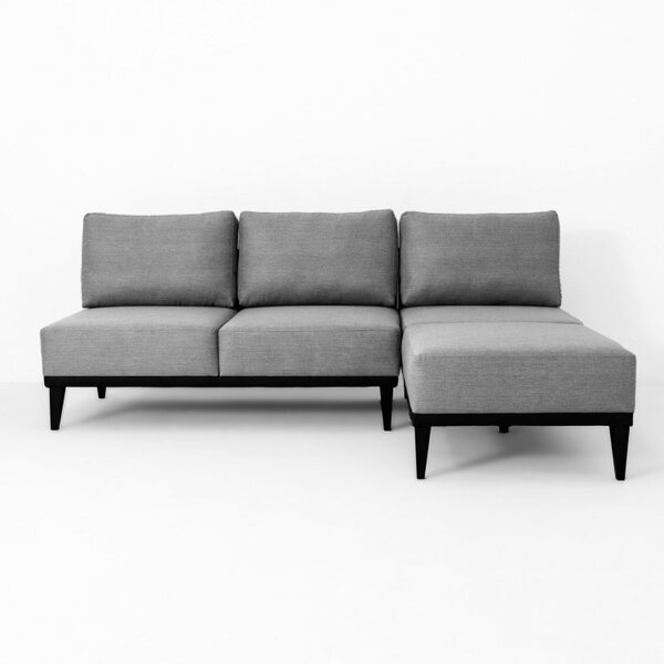 Sofá 2 Lugares E 1 Chaise Boreal Cabecasa Madeiraoriginals Ci