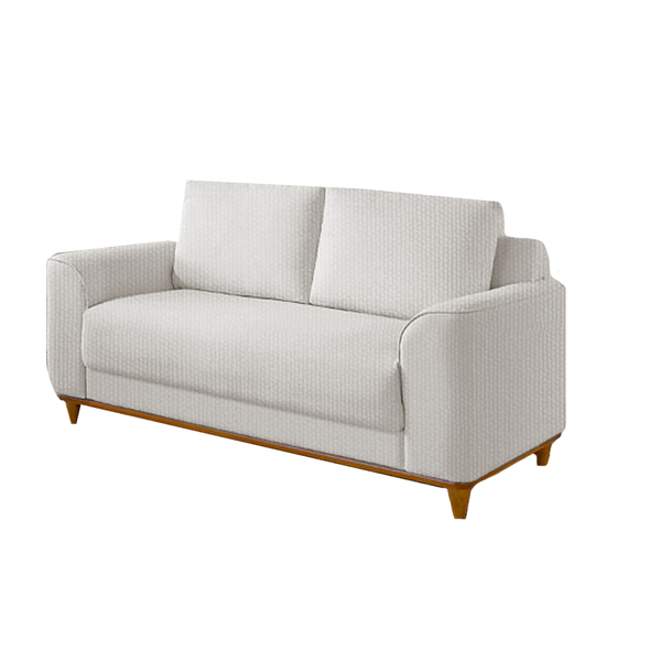 Sofá 2 Lugares Em Linho Cru 1,60 Aquila