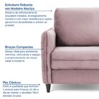 Sofá 2 Lugares Em Veludo Orquídea Cabecasa Madeiraoriginals R