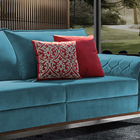 Sofá 2 Lugares Esmeralda Em Veludo 2,04m Apus