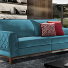 Sofá 2 Lugares Esmeralda Em Veludo 2,04m Apus