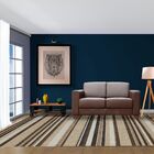 Sofá 2 Lugares Estocolmo 155cm Couro Chocolate G03 - Gran Belo