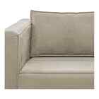 Sofá 2 Lugares Europa Corano Doce Sonho Móveis - Bege