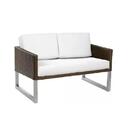 Sofa 2 Lugares Fibra Sintetica Jardim Piscina Sala Varanda