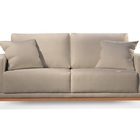 Sofá 2 Lugares Fixo Living Bellagio Linho Bege 06t 1,9m