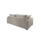 Sofá 2 Lugares Fixo Living Hotello Linho 180cm Cinza