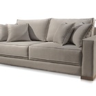 Sofá 2 Lugares Fixo Living Hotello Linho Cinza Medio 1,8m