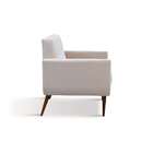 Sofá 2 Lugares Itapuã Veludo Bege