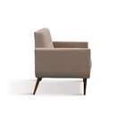 Sofá 2 Lugares Itapuã Veludo Nude