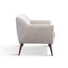 Sofá 2 Lugares Jurerê Veludo Bege