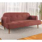 Sofá 2 Lugares Kiev Velosuede Telha 165 Cm