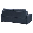 Sofá 2 Lugares Komodo Elétrico 220cm Couro Azul G40 - Gran Be