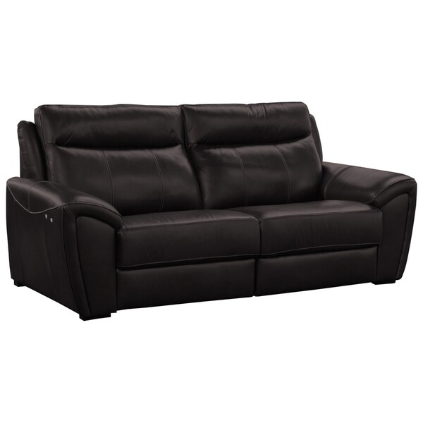 Sofá 2 Lugares Komodo Elétrico 220cm Couro Marrom G40 - Gran