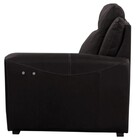 Sofá 2 Lugares Komodo Elétrico 220cm Couro Marrom G40 - Gran