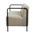 Sofá 2 Lugares Lino Linho Bege