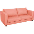 Sofá 2 Lugares Lisboa Suede - Amarena Móveis - Coral