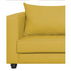 Sofá 2 Lugares Lisboa Suede - Doce Sonho Móveis - Amarelo