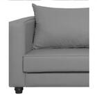 Sofá 2 Lugares Lisboa Suede - Doce Sonho Móveis - Cinza