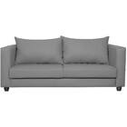Sofá 2 Lugares Lisboa Suede - Doce Sonho Móveis - Cinza