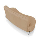 Sofá 2 Lugares Living 135cm Pé Ferro Pto Maraú Linho Areia K0