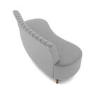 Sofá 2 Lugares Living 160cm Pé Palito Maraú Veludo K01 - D'ro