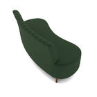 Sofá 2 Lugares Living 160cm Pé Palito Maraú Veludo K01 - D'ro