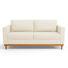 Sofá 2 Lugares Living 182cm Para Sala Juliette Base De Madeir