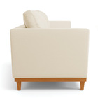 Sofá 2 Lugares Living 182cm Para Sala Juliette Base De Madeir